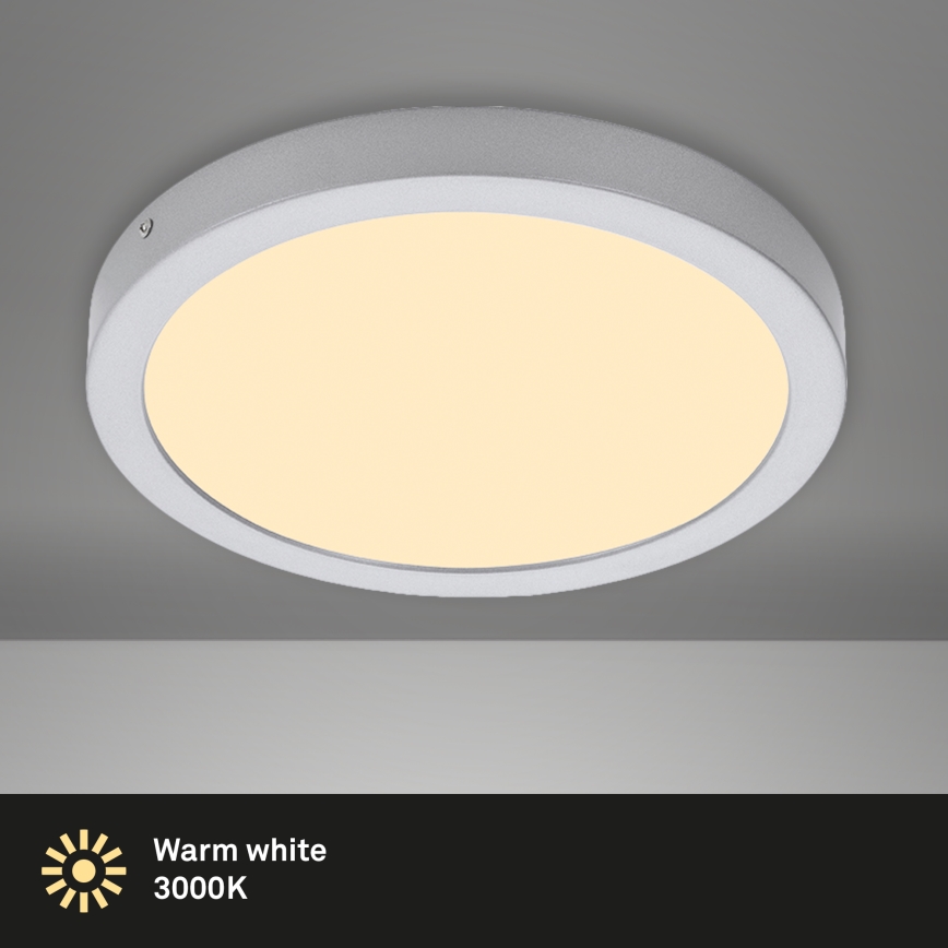 Briloner 7132-014 - Plafón LED de baño FIRE LED/21W/230V 3000K IP44