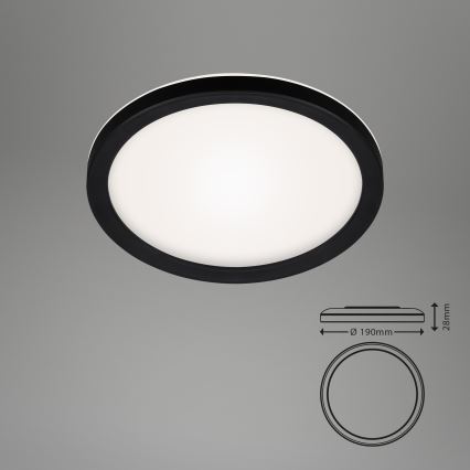 Briloner 7150-415 - Plafón LED SLIM LED/12W/230V diá. 19 cm