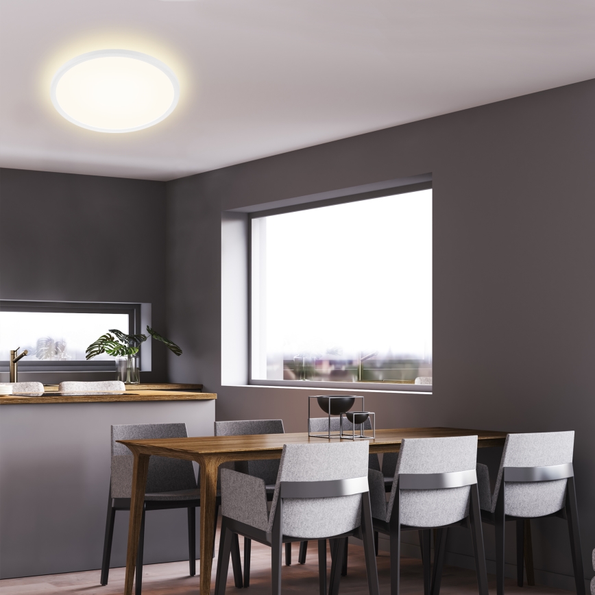 Briloner 7157-416 - Plafón LED SLIM LED/22W/230V diá. 42 cm