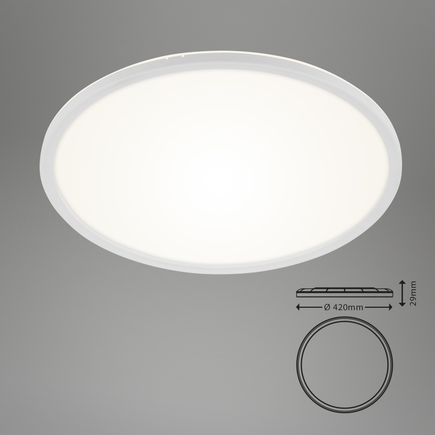 Briloner 7157-416 - Plafón LED SLIM LED/22W/230V diá. 42 cm