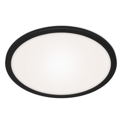 Briloner 7168-015 - Plafón LED regulable PIATTO LED/22W/230V 3000-6500K diá. 40 cm negro + control remoto