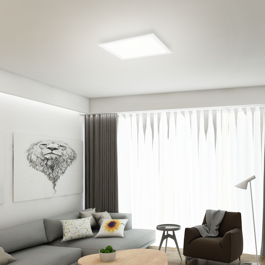 Briloner 7179-016 - Plafón LED regulable PIATTO LED/24W/230V 3000-6500K + control remoto