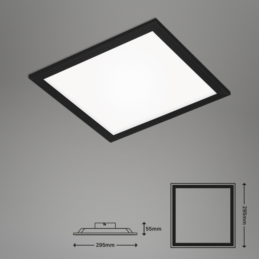 Briloner 7191-015 - Plafón LED SIMPLE LED/12W/230V