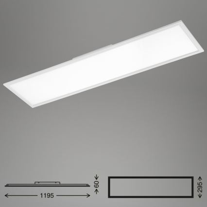Briloner 7193-016 - Plafón LED de superficie, 38W/230V, 4000K