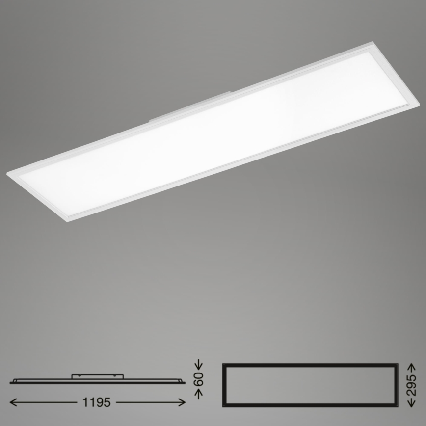 Briloner 7193-016 - Plafón LED de superficie, 38W/230V, 4000K