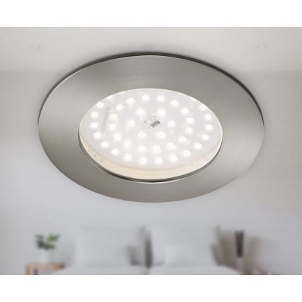 Briloner 7206-012 - Lámpara empotrable de baño LED LED/10,5W/230V IP44