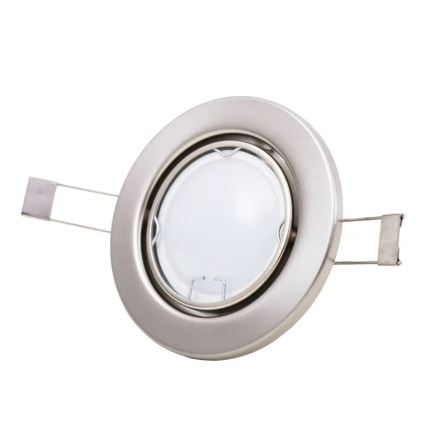 Briloner 7221-032 - SET de 3 luces LED empotrables para baño 1xGU10/3W/230V IP23 cromo mate