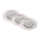 Briloner 7257-039 - SET 3x Lámpara empotrable de baño LED ATTACH LED/4,5W/230V IP44