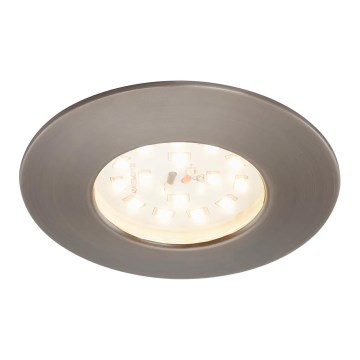Briloner 7295-011 - Lámpara empotrable LED regulable para baño ATTACH LED/6,5W/230V IP44