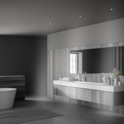 Briloner 7295-031 - SET 3x Lámpara empotrable de baño LED regulable ATTACH LED/6,5W/230V IP44