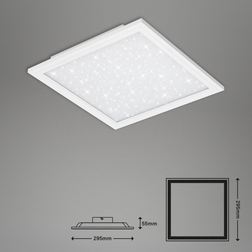 Briloner 7301-016 - Plafón LED regulable STARRY SKY LED/18W/230V 3000-6000K + control remoto