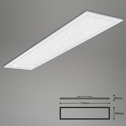Briloner 7304-016 - Plafón LED regulable STARRY SKY LED/36W/230V 3000-6000K + control remoto