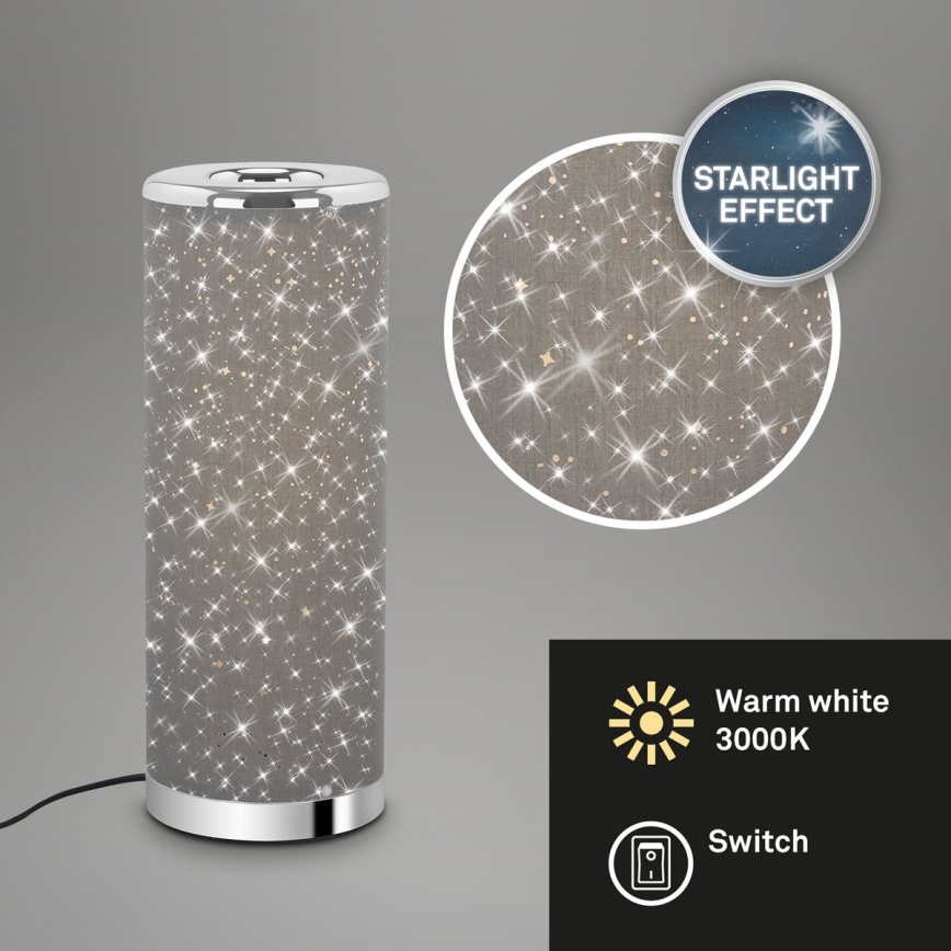 Briloner 7334-014 - Lámpara de mesa LED STARRY SKY 1xGU10/5W/230V 3000K