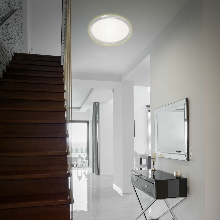 Briloner 7363-019 - Plafón LED CADRE LED/22W/230V diá. 42,5 cm