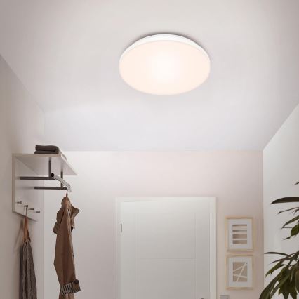 Briloner 7377-016 - Plafón LED regulable LED/12W/230V 3000-6500K + control remoto