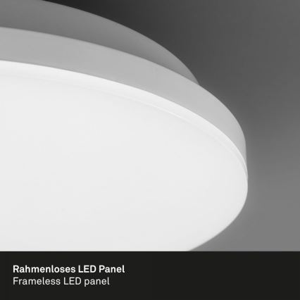 Briloner 7377-016 - Plafón LED regulable LED/12W/230V 3000-6500K + control remoto