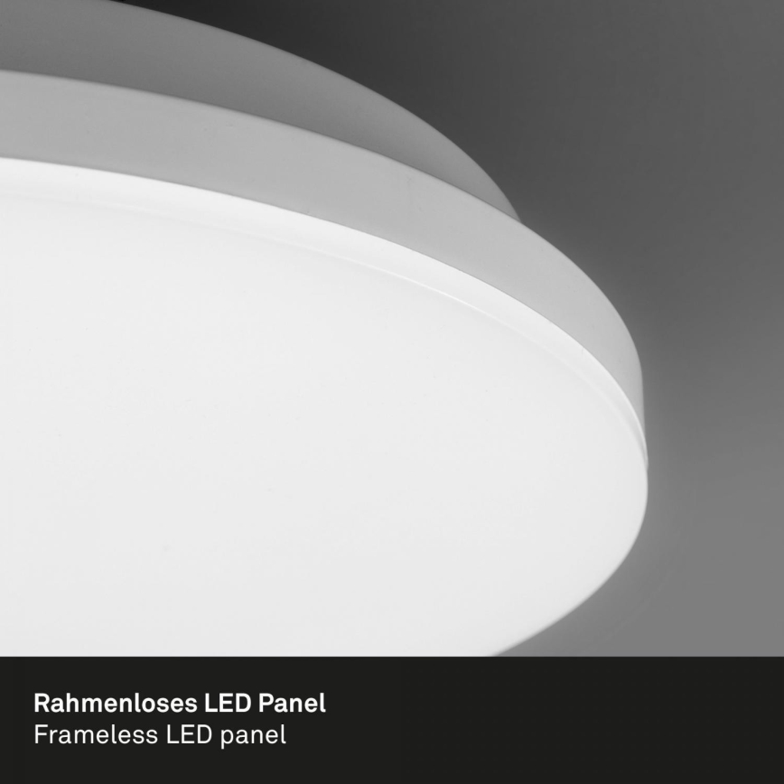 Briloner 7377-016 - Plafón LED regulable LED/12W/230V 3000-6500K + control remoto