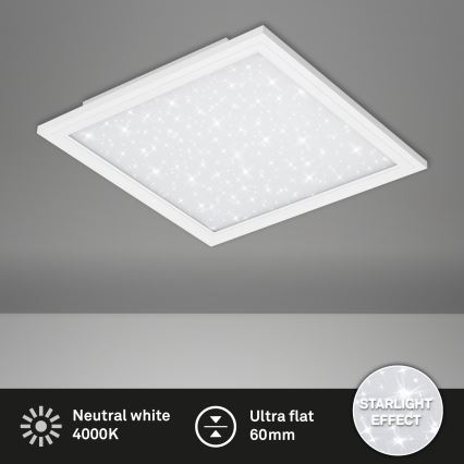 Briloner 7391-016 - Plafón LED STARRY SKY LED/22W/230V