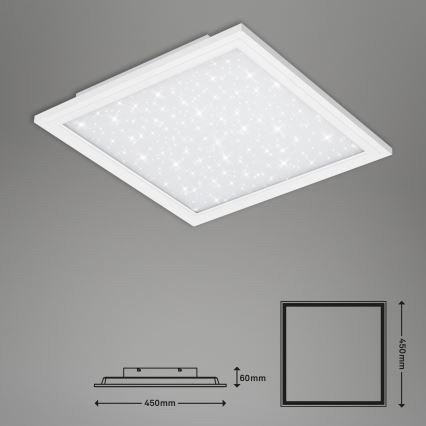Briloner 7391-016 - Plafón LED STARRY SKY LED/22W/230V