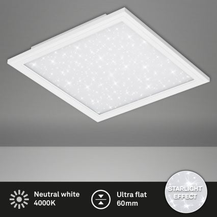 Briloner 7392-016 - Plafón LED STARRY SKY LED/38W/230V