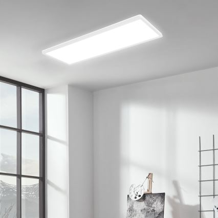 Briloner 7404-016 - Panel LED RGBW regulable de montaje en superficie LED/22W/230V 4000K + mando a distancia