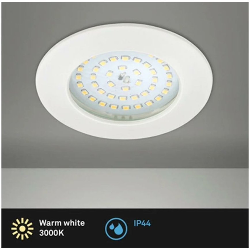 Briloner 8310-016 - Lámpara empotrable de baño LED ATTACH LED/10,5W/230V IP44