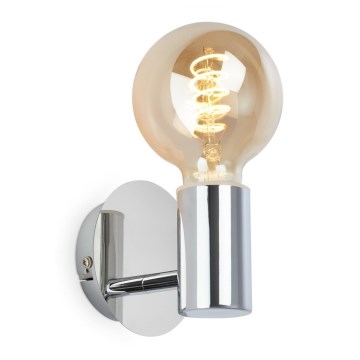 Briloner - Aplique de pared para baño 1xE27/10W/230V IP44 cromo brillante