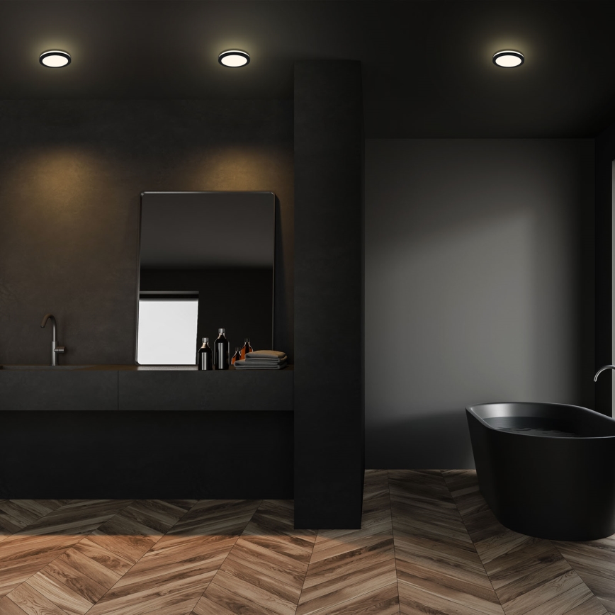 Briloner - JUEGO 3x LED Lámpara de techo para cuarto de baño LED/3W/230V IP44