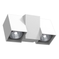 Brosline - Aplique de pared orientable 1xGU10/10W/230V blanco