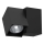 Brosline - Aplique de pared tipo foco 1xGU10/10W/230V negro