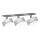 Brosline - Foco empotrable de techo orientable 3xGX53/9W/230V blanco