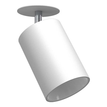 Brosline - Foco empotrado de techo 1xGU10/10W/230V blanco