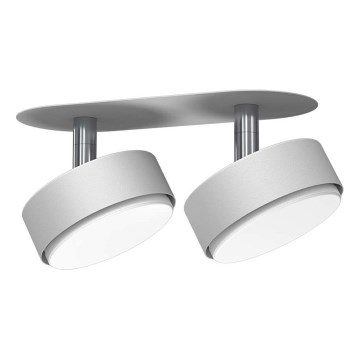 Brosline - Foco empotrado de techo 2xGX53/9W/230V, blanco