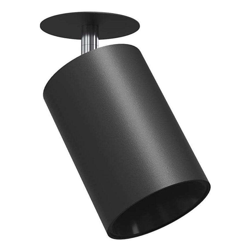 Brosline - Foco empotrado para falso techo 1xGU10/10W/230V negro