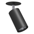 Brosline - Foco empotrado para techo 1xGU10/10W/230V negro