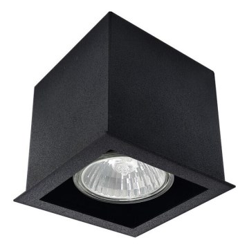 Brosline - Foco orientable 1xGU10/10W/230V negro
