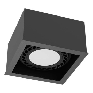 Brosline - Foco orientable 1xGU10/18W/230V negro