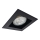 Brosline - Luminaria de techo empotrada 1xGU10/10W/230V negra
