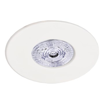 Brosline - Luminaria empotrable de techo 1xGU10/10W/230V blanca