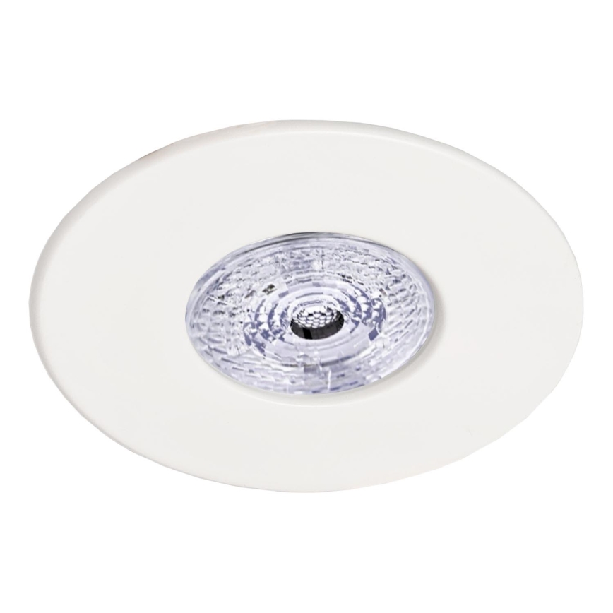 Brosline - Luminaria empotrable de techo 1xGU10/10W/230V blanca