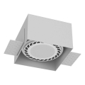 Brosline - Luminaria empotrable de techo 1xGU10/18W/230V blanca