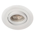 Brosline - Luminaria empotrada 1xGU10/10W/230V blanca