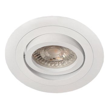 Brosline - Luminaria empotrada 1xGU10/10W/230V blanca