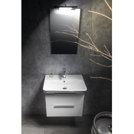 Bruckner - Lavabo empotrado NEON 60x41,5 cm cerámica/blanco
