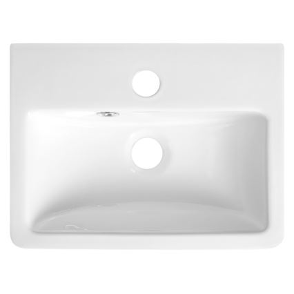 Bruckner - Lavabo NOAM 37,5x28 cm cerámica/blanco