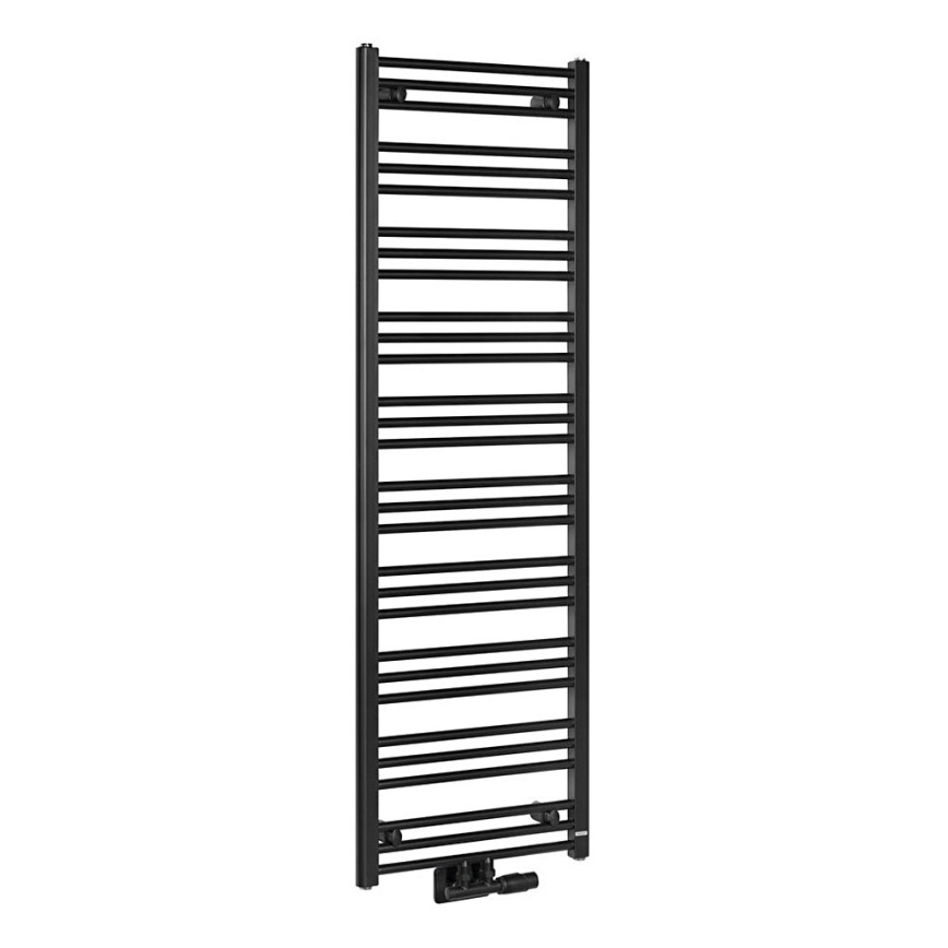 Bruckner - Radiador de baño ALBRECHT 657W/230V 50x157 cm negro mate