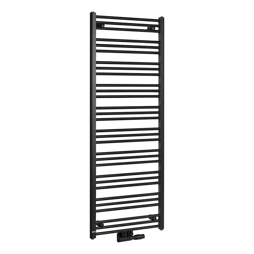 Bruckner - Radiador de baño ALBRECHT 765W/230V 60x157 cm negro mate