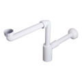 Bruckner - Sifón para mueble de lavabo CRONO DN32 blanco