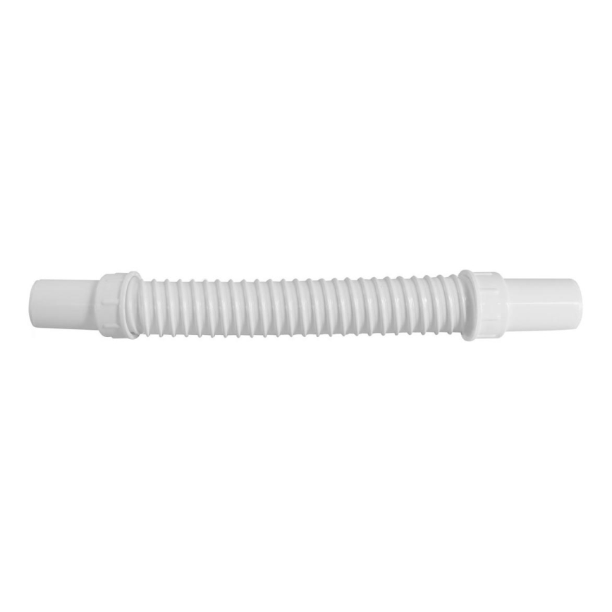 Bruckner - Tubo de conexión flexible 80 cm blanco