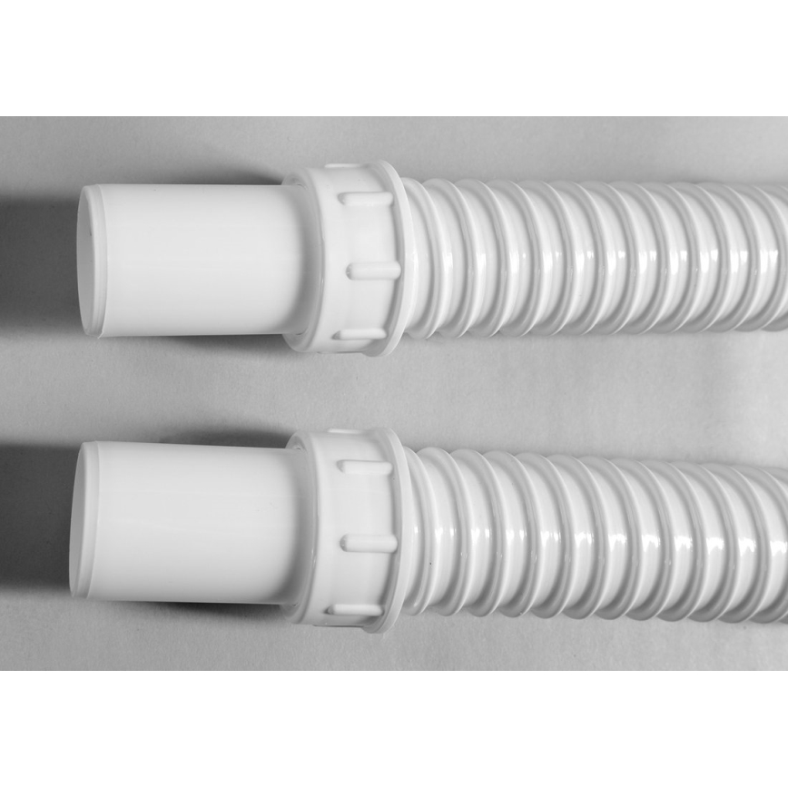 Bruckner - Tubo de conexión flexible 80 cm blanco